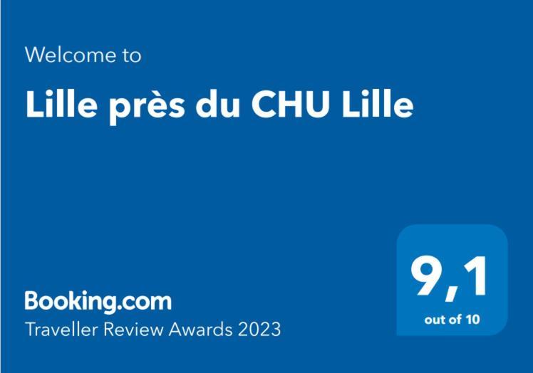Apartamento Lille Pres Du Chu Lila Exterior foto